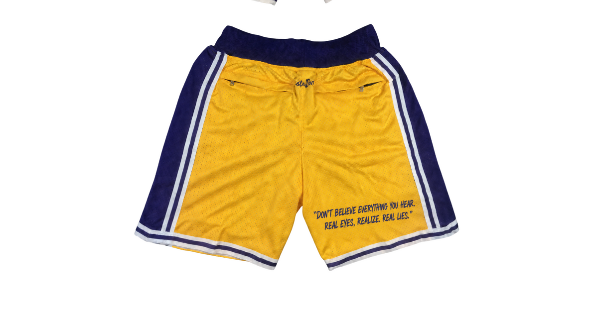2Pac Custom Shorts